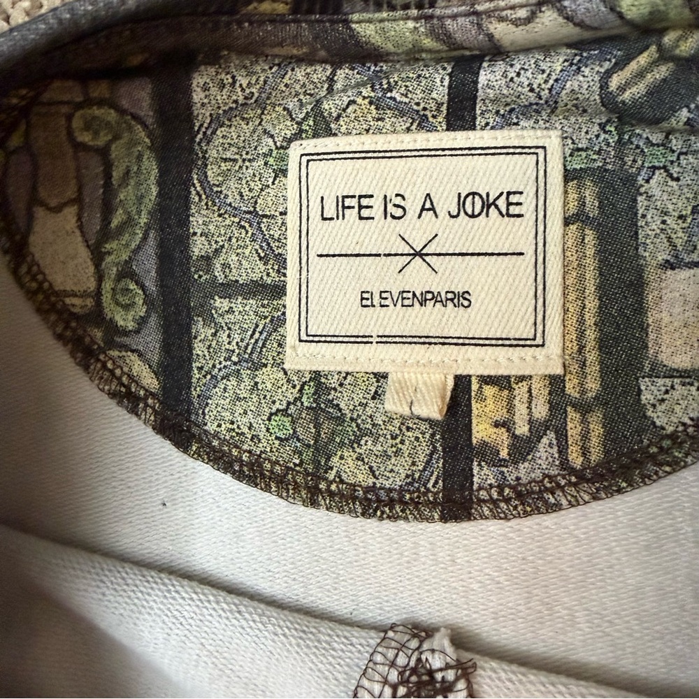 Eleven Paris Graphic Shirt with Stained Glass Design - Picture 4 of 7
